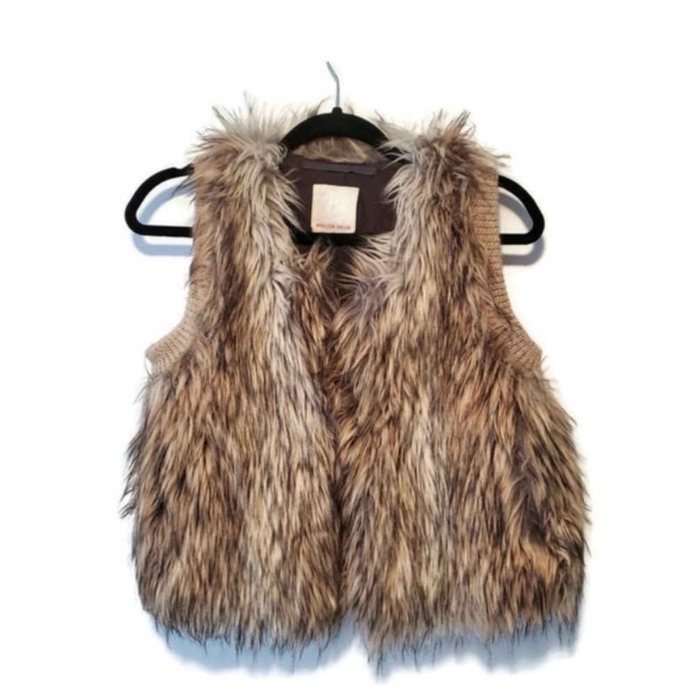 Rebecca Taylor faux fur vest